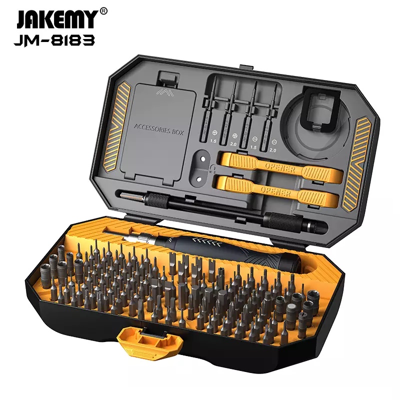 فول پکیج حرفه ای تعمیرات جکمی JAKEMY JM-8183