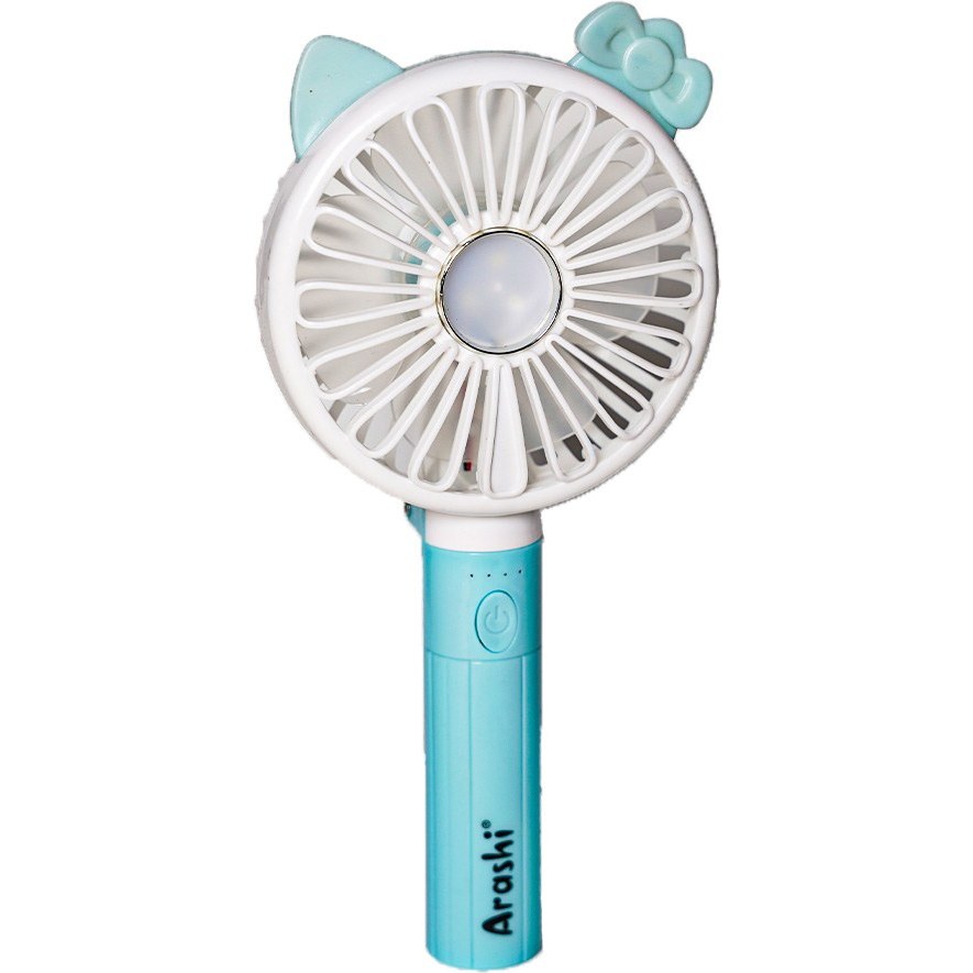 پنکه شارژی رومیزی هلوکیتی تاشو ا Foldable rechargeable Hello Kitty desktop fan