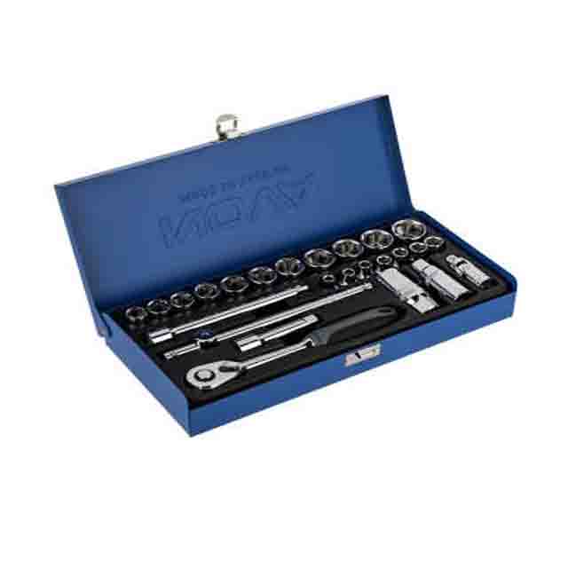 مجموعه 27 عددی سری و آچار بکس نووا مدل NTS 7014 ا Nova NTS 7014 Socket Set And Ratchet Wrench 27 PCS