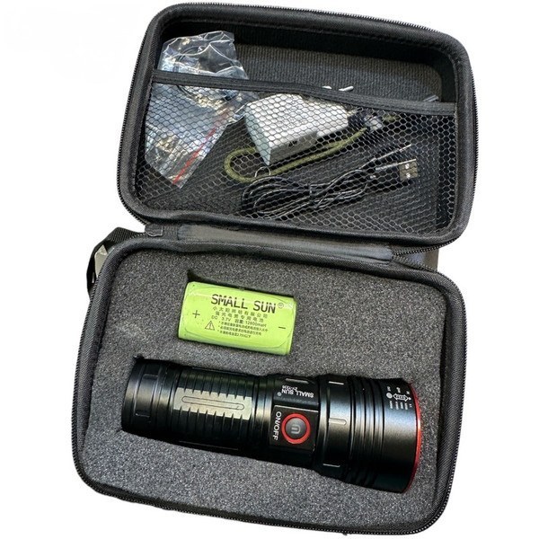 چراغ قوه پلیسی اسمال سان مد (ZY-T235 (02 ا Small Sun police flashlight model ZY-T235