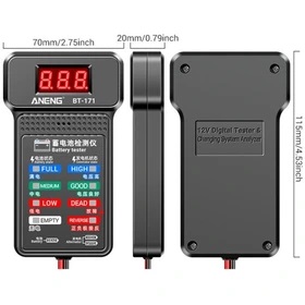 تستر باطری و دینام خودرو آننگ ANENG مدل BT-171 ( تست باتری )